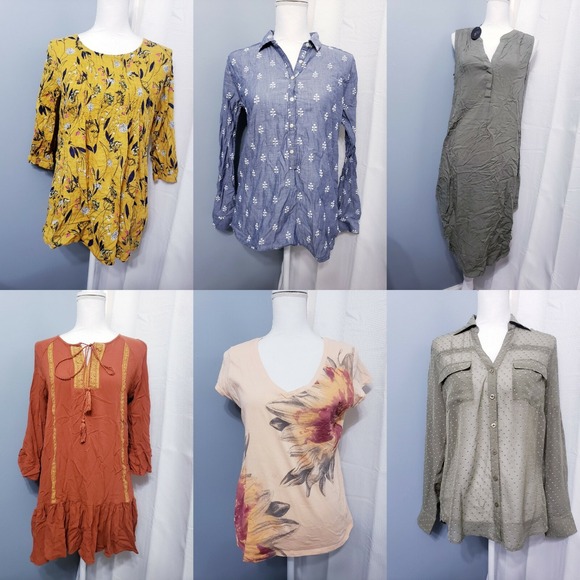 LOFT Tops - 6 Career Style Blouses Women's size MEDIUM